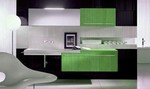 шкафове за баня с механизми блум модернистични