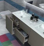 солидни мебели за баня