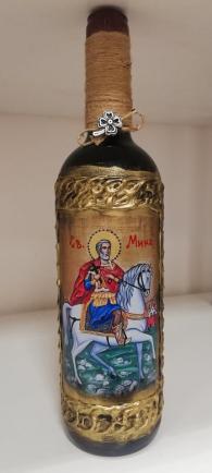Вино с икона Св. Мина