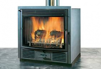 Камини на дърва с въздушна риза TONDA 12kW
