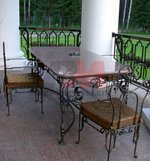 Маси и столове ковано желязо по поръчка