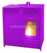 Изработка на български пелетни камини по поръчка в различни цветове 9kW