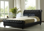 черни луксозни легла Chesterfield