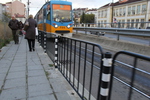 тръбно-решетъчни парапети 1,80м x 0,80м за тротоари и пътища