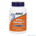 NOW Ultra Omega-3 / 90 Softgels