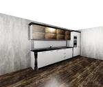 издръжливи малки бели кухни масив лукс