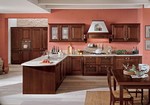 комфортни ъглови кухни масив череша солидни
