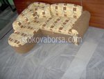 роскошный диван с отдыха на закате