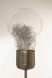 Настолна лампата Bulb Glow
