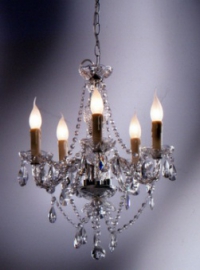 Висяща лампа Gioiello Crystal Clear 5-arms