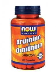 Arginine/Ornithine 500/250 мг - 100 капсули