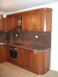 Мебели за кухня от MDF естествен фурнир и дъб