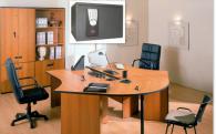 Бюра с вграден сейф Сейф Office 250 P комплект