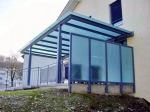 стъклен сенник