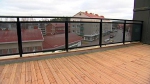 парапет стъклен