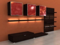 TV секция Кристал