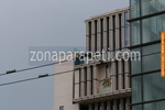 парапет за тераса от инокс и стъкло
