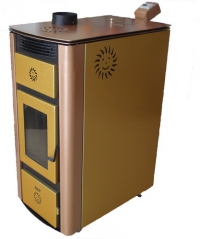 Пелетна камина с въздушна риза - мощност 9 kW
