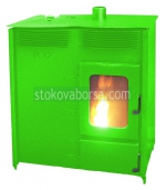 Български пелетни камини 9kW с въздушна риза по поръчка