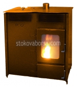 Изработка на български пелетни камини по поръчка на клиента 9kW