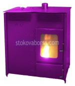 Изработка на български пелетни камини 9kW с въздушна риза