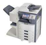 TOSHIBA e-STUDIO 255 + RADF, мрежов принтер, цветен скенер, шкаф