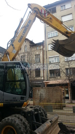 Извършване на изкопни услуги с багер