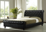 Легло Chesterfield в черно
