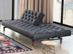легло Chesterfield в черен цвят
