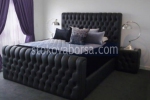 Chesterfield черно лукс легло