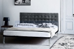 черни луксозни легла Chesterfield