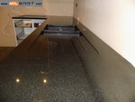 подкладка пользовательских кухня с гранитной столешницей