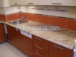 подкладка пользовательских кухня с гранитной столешницей