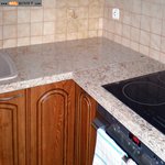 гранитные кухонные столешницы накладками