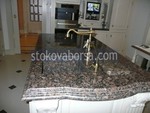 гранитные кухонные столешницы накладками