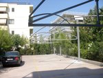 напрегната мембранна конструкция по поръчка за паркинг