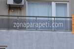 парапети от инокс и стъкло