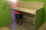 Уникална детска стая с двойно легло