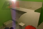 Уникалната детска стая с легло на два етажа