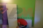 Поръчкова детска стая с двуетажно легло