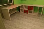 Поръчкова детска стая с двуетажно легло