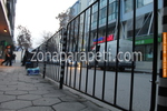 тръбно-решетъчни парапети с дължина 1,80м. и височина 0,80м