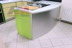 П-образна кухня по поръчка с остров